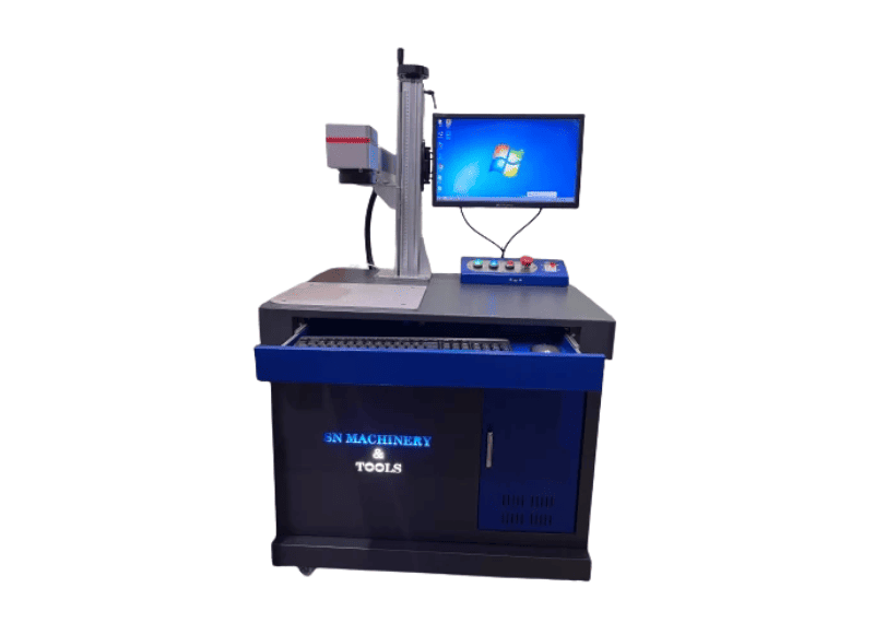  SS MS Aluminium Plastic Marking Machine